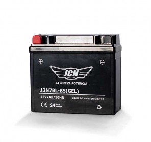 BATERÍA PARA MOTO 12N7BL-BS GEL (JH)
