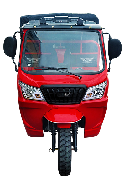 Moto carguero JH 350 XL parte frontal