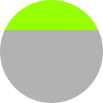 Color gris y verde