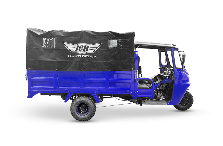 Moto carguero JH 350 XL color azul
