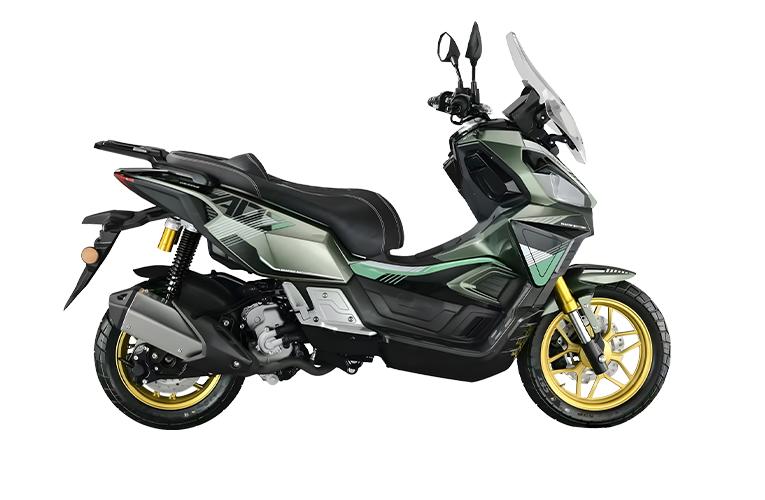 Moto Scooter MAXXI 175 color verde