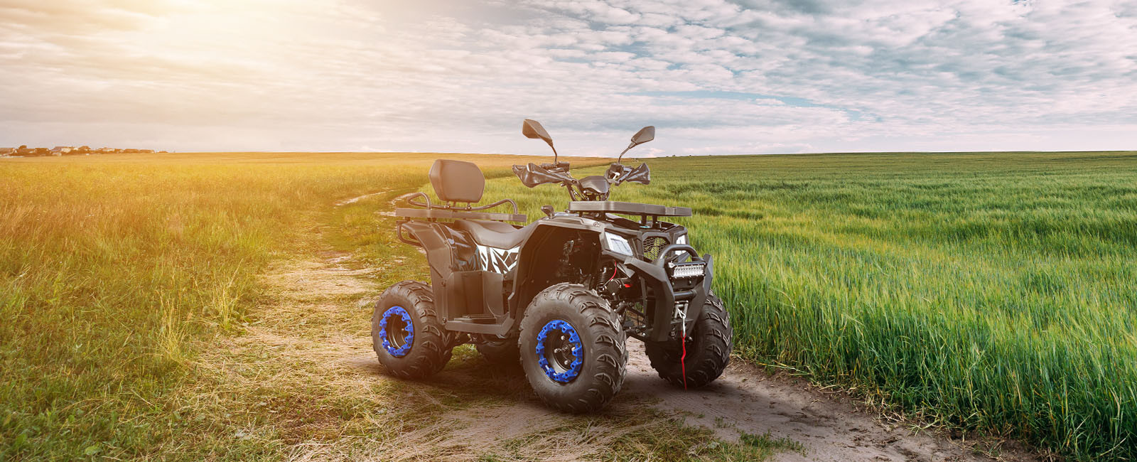 Cuatrimoto ATV 200 banner central