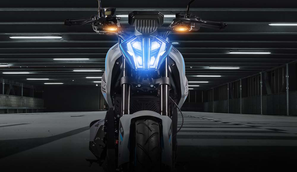 Moto Urbana NK 200 parte tablero