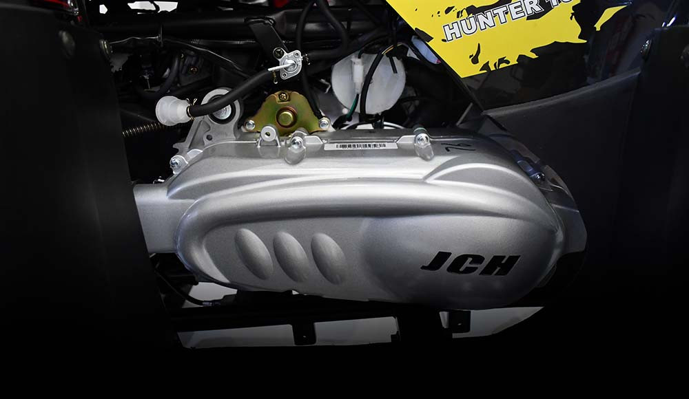 cuatrimoto hunter 150 parte del motor