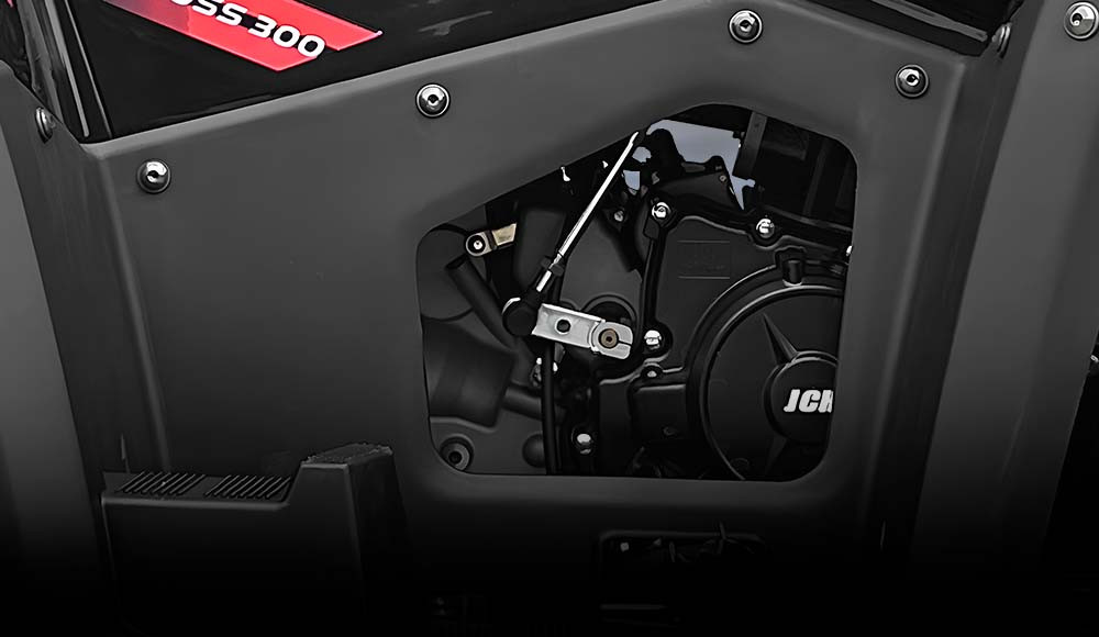 Cuatrimoto X-CROSS 300 parte del motor