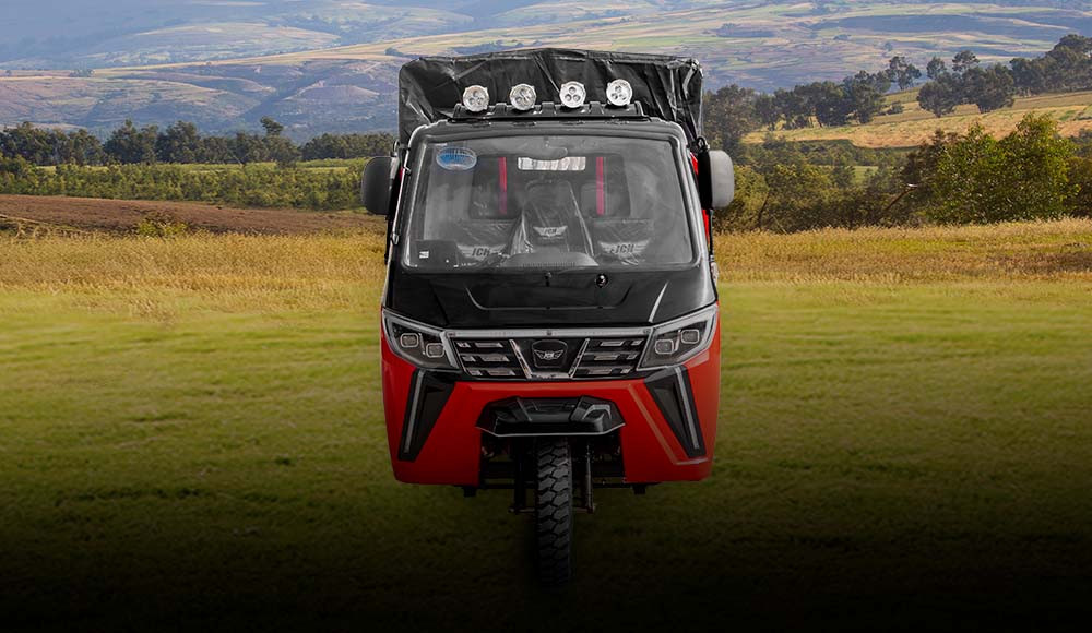 moto carguero jch300 parte frontal