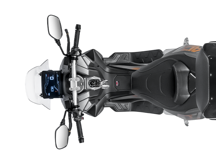 La perfección de los detalles de la Moto Scooter MAXXI 175