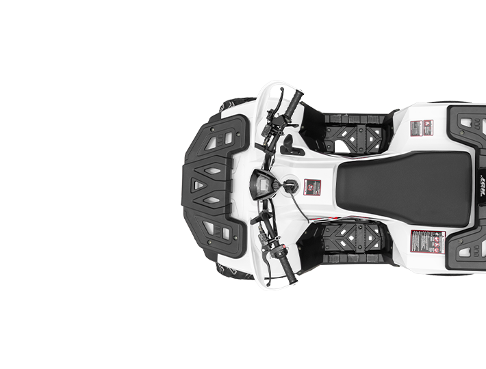 La perfección esta en los detalles de la Cuatrimoto HAWK 200