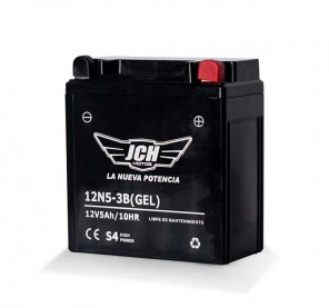 BATERÍA PARA MOTO YB5L-B/12N5-3B GEL (JH)