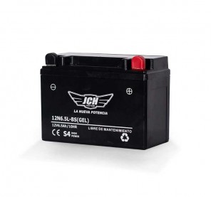 BATERIA PARA MOTO 12N6.5L-BS/12N6.5-3B GEL (JH)