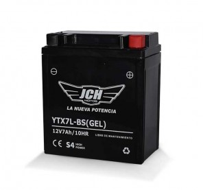 BATERÍA PARA MOTO YTX7L-BS GEL (JH)