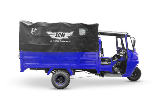 Moto carguero JH 350 XL color azul
