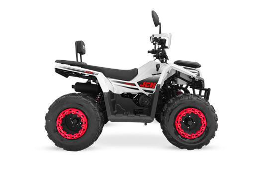 Cuatrimoto HAWK 150 negro con blanco