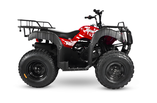 Cuatrimoto HUNTER 150 rojo