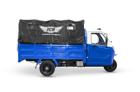Moto carguero JH 300F color azul